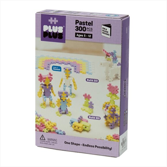 Plus-Plus 300 pc Pastel Building Set Made in Denmark New Sealed For Age 5+ - Picture 3 of 14